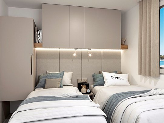 Aminess Style Camping Avalona Glamping Villas & Holiday Homes - Wohnbeispiel Family Premium Holiday Home (Zimmercodierung HB2)