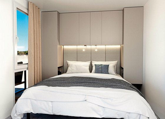 Aminess Style Camping Avalona Glamping Villas & Holiday Homes - Wohnbeispiel Family Premium Holiday Home (Zimmercodierung HB2)