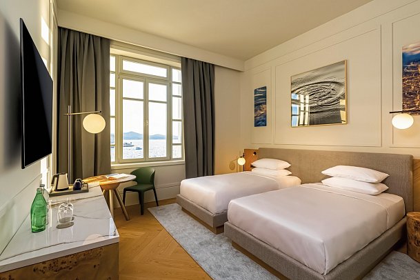 Hyatt Regency Zadar - Wohnbeispiel Doppelzimmer Meerblick (Zimmercodierung D1M)