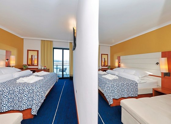 Ilirija - Wohnbeispiel Doppelzimmer Premium Meerblick (Zimmercodierung DMM)