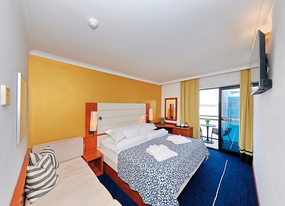 Ilirija - Wohnbeispiel Doppelzimmer Premium Meerblick (Zimmercodierung DMM)