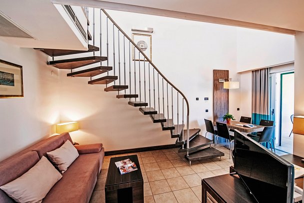 Zaton Holiday Resort - Wohnbeispiel Apt. 2 Schlafzimmer Komfort für 6 Pers. (Zimmercodierung OF2)