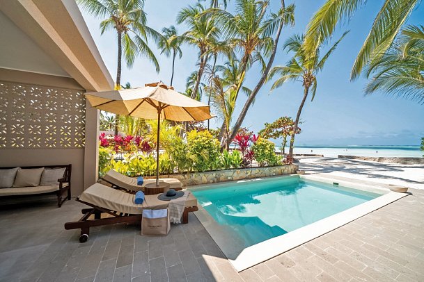 ananea Diamonds Mapenzi - Beispiel Sea Front Beach Villa with Pool (Zimmercodierung D1R)