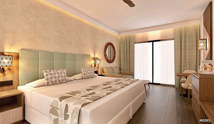 RIU Palace Zanzibar - Wohnbeispiel Junior Suite Courtyard (Zimmercodierung JBG)