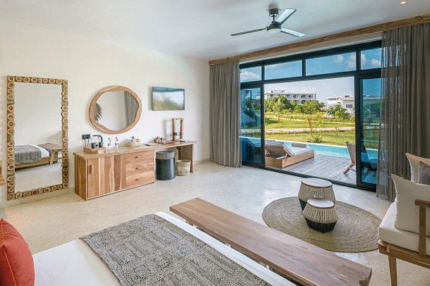 Aldiana Club Zanzibar - Swim-Up Juniorsuite (Zimmercodierungen JBQ & J1Q)