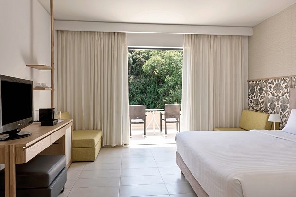 Atlantica Eleon Grand Resort - Wohnbeispiel Doppelzimmer Gartenblick (Zimmercodierung DBG)