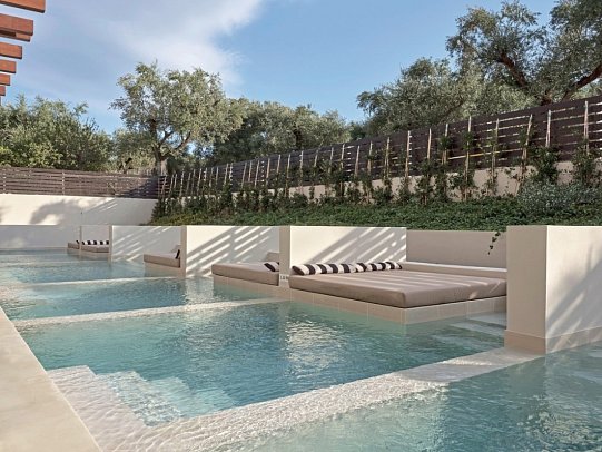 Castelli Hotel - Wohnbeispiel Doppelzimmer Superior Swim Up (Zimmercodierung DSQ)