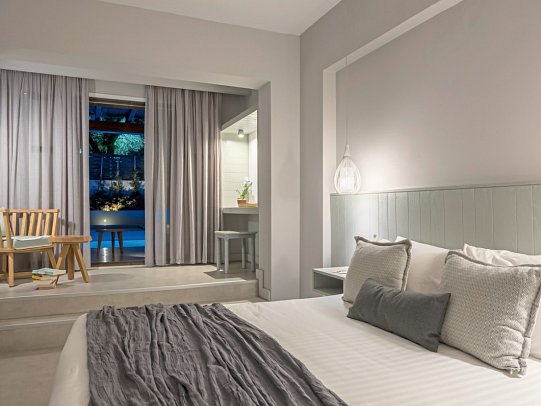 Castelli Hotel - Wohnbeispiel Doppelzimmer Superior Swim Up (Zimmercodierung DSQ)