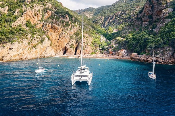 Katamaran Kreuzfahrt Corsica Dream South