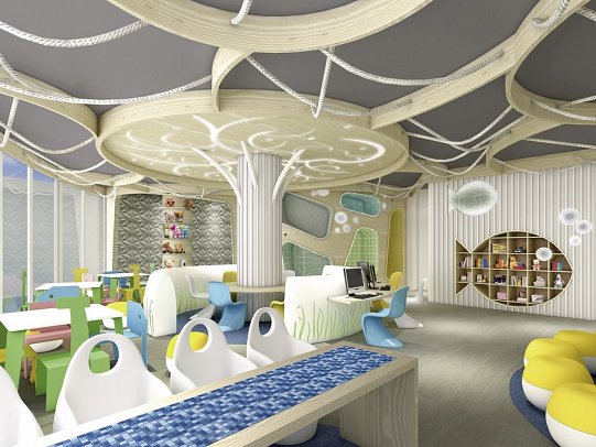 Jumeirah Saadiyat Island - Modellbild Kinderklub