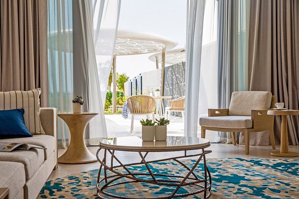 Jumeirah Saadiyat Island - Wohnbeispiel One Bedroom Ocean Suite / Family Suite (Zimmercodierung WI1)