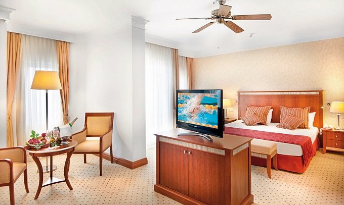 Belconti Resort Hotel - Wohnbeispiel Doppelzimmer Deluxe Gartenblick