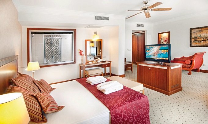 Belconti Resort Hotel - Wohnbeispiel Doppelzimmer Deluxe Gartenblick