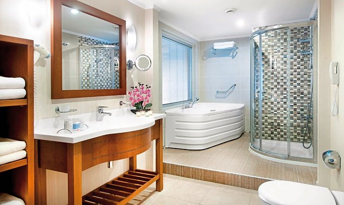 Belconti Resort Hotel - Wohnbeispiel Doppelzimmer Deluxe Gartenblick