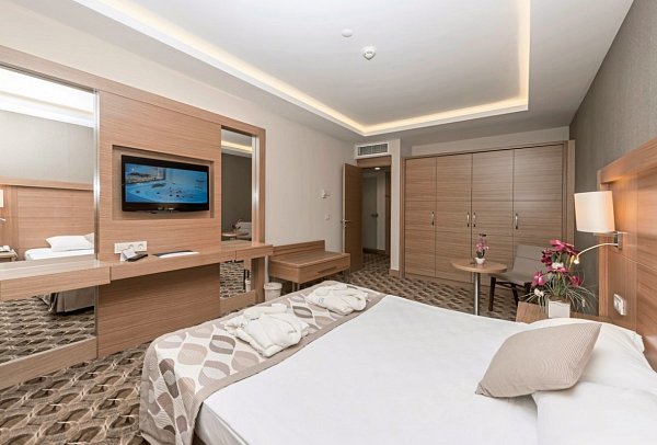 Belconti Resort Hotel - Wohnbeispiel Doppelzimmer Gartenblick