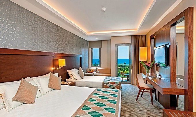 Belconti Resort Hotel - Wohnbeispiel Doppelzimmer Meerblick