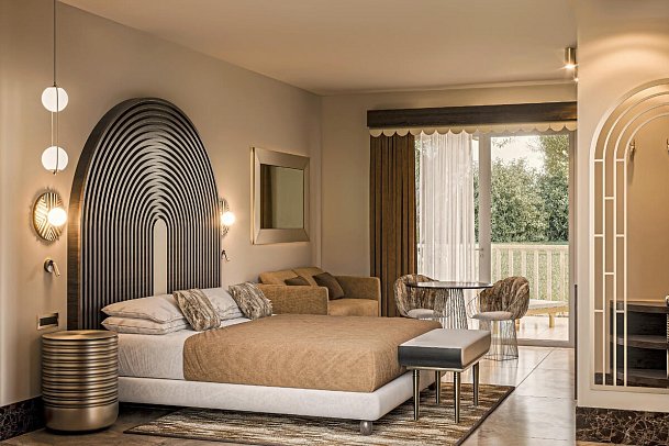 Spiagge San Pietro Resort - Wohnbeispiel Pool Juniorsuite (Zimmercodierung JB1)