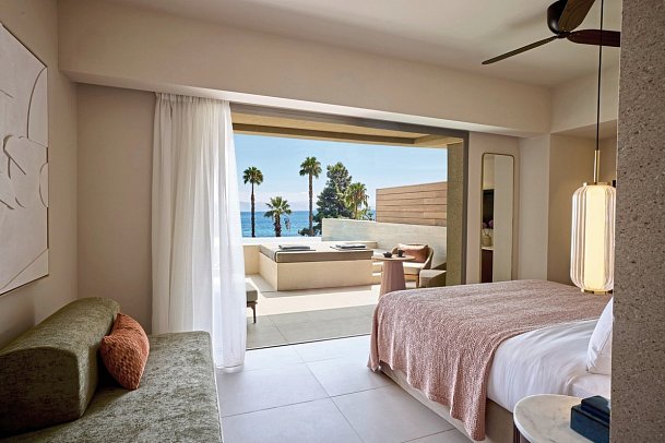 Avali, Mar-Bella Collection - Wohnbeispiel Deluxe Double Room Private Pool Front Sea View (Zimmercodierung DDR)