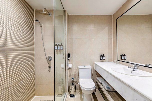 SUNRISE Alma Bay Resort - Beispiel Bad Mega Doppelzimmer (Zimmercodierungen DDG & DDM)