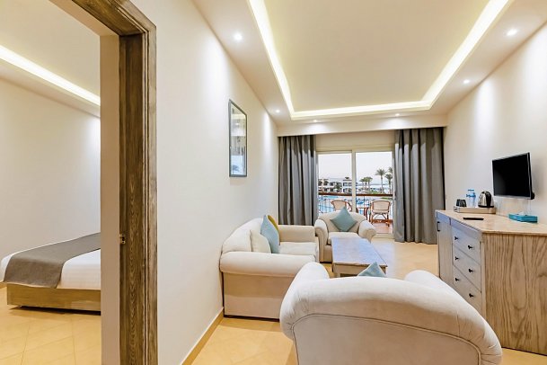 SUNRISE Alma Bay Resort - Wohnbeispiel Juniorsuite (Zimmercodierung JB1)