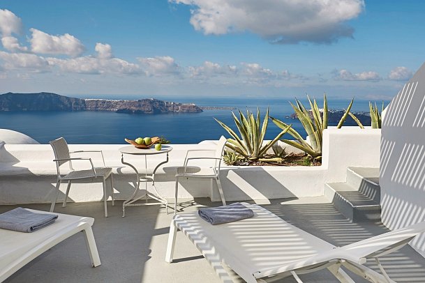 Andromeda Villas & Spa Resort - Wohnbeispiel Juniorsuite (Zimmercodierung JBM)