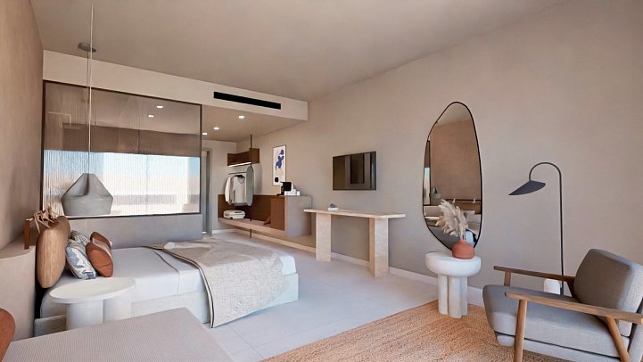 Arato by E-Geo - Wohnbeispiel Suite Deluxe Swim-Up (Zimmercodierung WDQ)