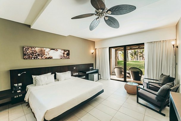 Crystals Beach Resort Belle Mare - Wohnbeispiel Preium Garden Room (Zimmercodierungen UMG, UM8 & UHG)