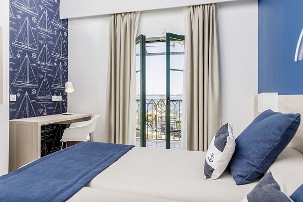 Alcudiamar Marina Residence - Wohnbeispiel Doppelzimmer seitl. Meerblick (Zimmercodierung DBN)