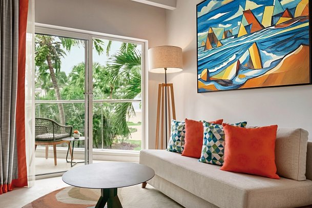 Hilton La Romana - Wohnbeispiel Premium Garden View (Zimmercodierung DM3)