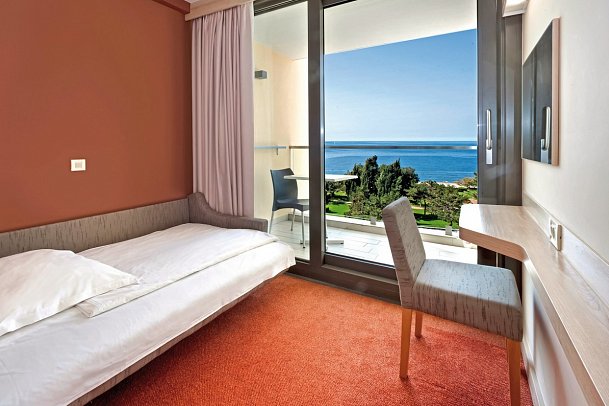 Materada Plava Laguna - Wohnbeispiel Suite Meerblick (Zimmercodierung W1M)