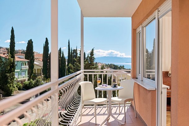 Mediteran Hotel by Aminess - Wohnbeispiel Doppelzimmer Standard Balkon (Zimmercodierung DG2)