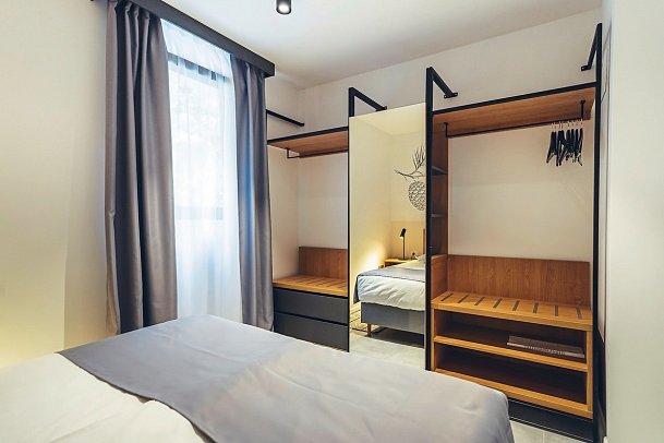 Morenia Beach Resort - Wohnbeispiel Juniorsuite (Zimmercodierungen JBG & JBM)