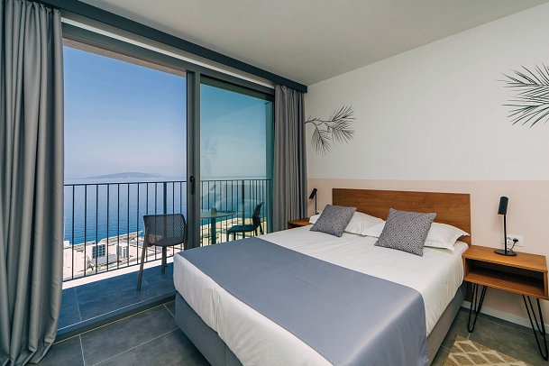 Morenia Beach Resort - Wohnbeispiel Doppelzimmer Meerblick (Zimmercodierung DBM)