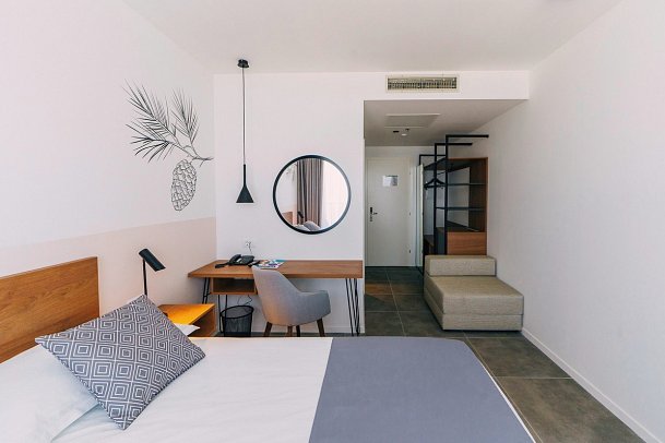 Morenia Beach Resort - Wohnbeispiel Doppelzimmer Komfort Gartenblick (Zimmercodierung DFG)