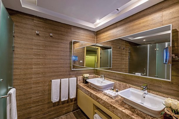 Rixos Premium Seagate - Beispiel Bad Familienzimmer (Zimmercodierung FB1)