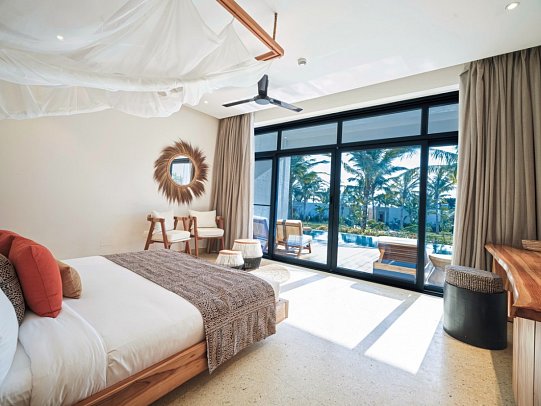 Aldiana Club Zanzibar - Wohnbeispiel Swim-Up Doppelzimmer Superior (Zimmercodierung DSQ)