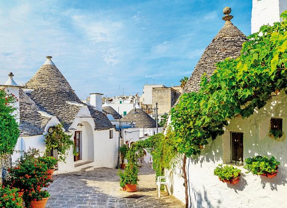 Autotour Apulien & Kalabrien entdecken - Trulli in Alberobello