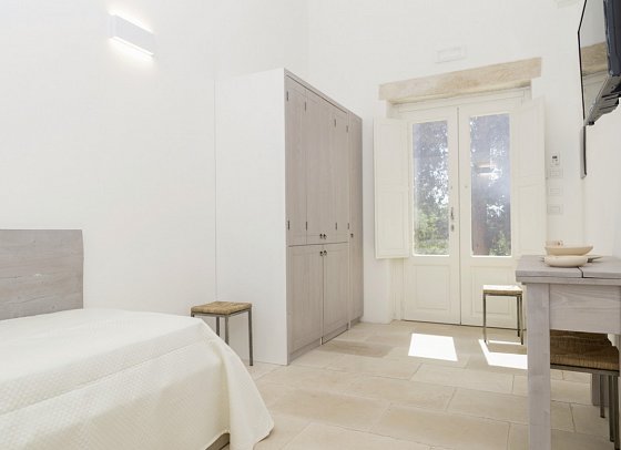 Masseria Mongiò dell'Elefante - Wohnbeispiel Junior Suite/Suite (Zimmercodierungen JB1 & WB1)