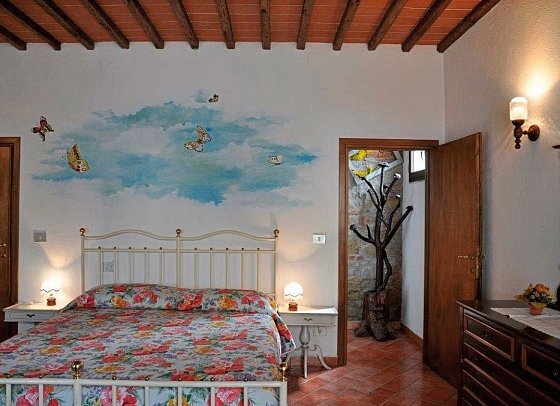 Agriturismo Casa Bistino - Wohnbeispiel Ferienhaus Casa-Villino (Zimmercodierung HB2)