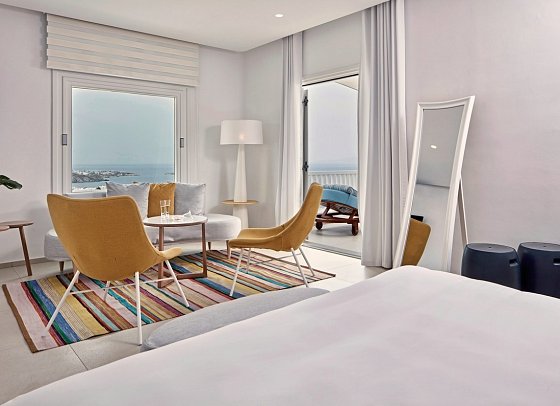 Myconian Kyma - Member of Design Hotels - Wohnbeispiel Sunset Junior Suite