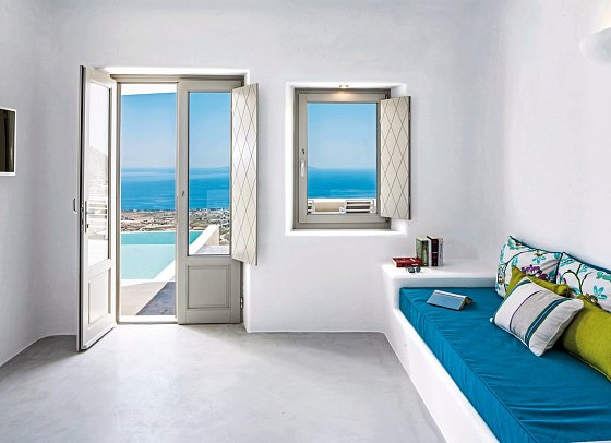 Skyfall Suites - Wohnbeispiel Executive Suite Private mit Meerblick (Zimmercodierung WTM)