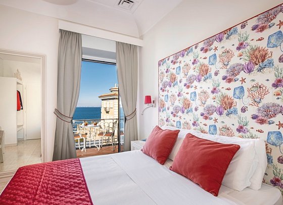 Corallo Sorrento - Wohnbeispiel Doppelzimmer Superior Meerblick (Zimmercodierung DSM)