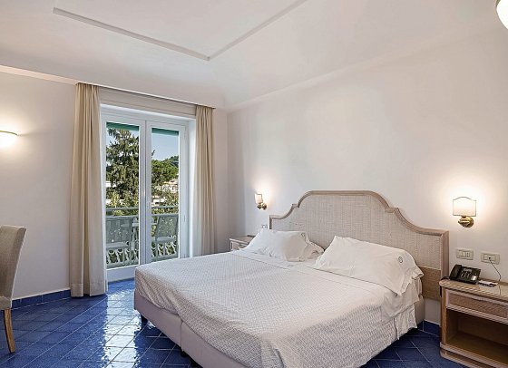 Hotel & Spa Continental Ischia - Wohnbeispiel Doppelzimmer Classic Gartenblick (Zimmercodierung D1G)