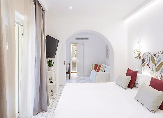 Botania Relais & Spa - Wohnbeispiel Juniorsuite (Zimmercodierung JB1)