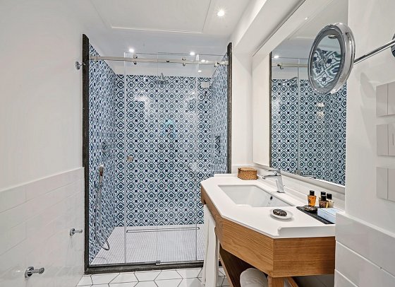 Botania Relais & Spa - Beispiel Bad Juniorsuite (Zimmercodierung JB1)