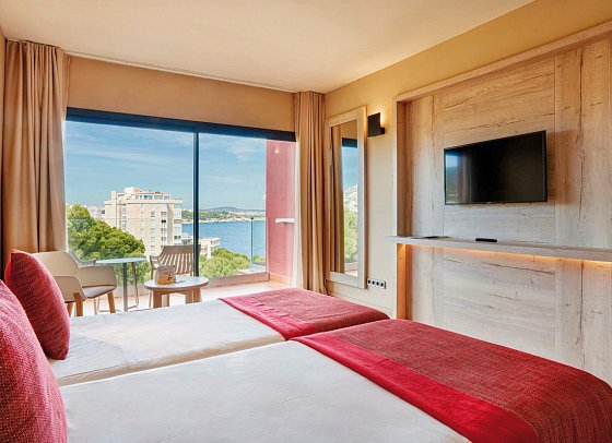 Bonanza Park - Wohnbeispiel Doppelzimmer seitl. Meerblick (Zimmercodierung DBN)
