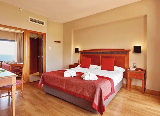 Bonanza Park - Wohnbeispiel Doppelzimmer seitl. Meerblick (Zimmercodierung DBN)