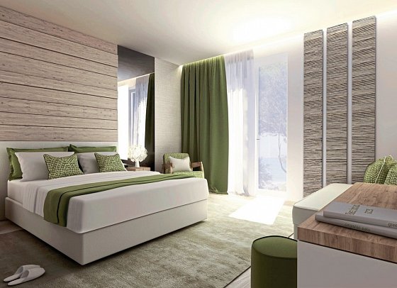 The Sense Experience Resort - Wohnbeispiel Doppelzimmer Superior (Zimmercodierung DS1)