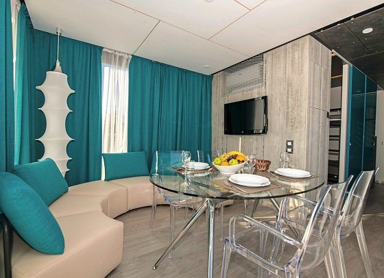 Arena Grand Kazela - Wohnbeispiel Mobilheim Villa (Zimmercodierung CB3)