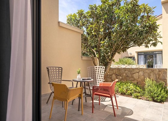 Sunny Porec Residence by Valamar - Beispiel Terrasse Suite für 4 plus 2 Residence (Zimmercodierung OB1)